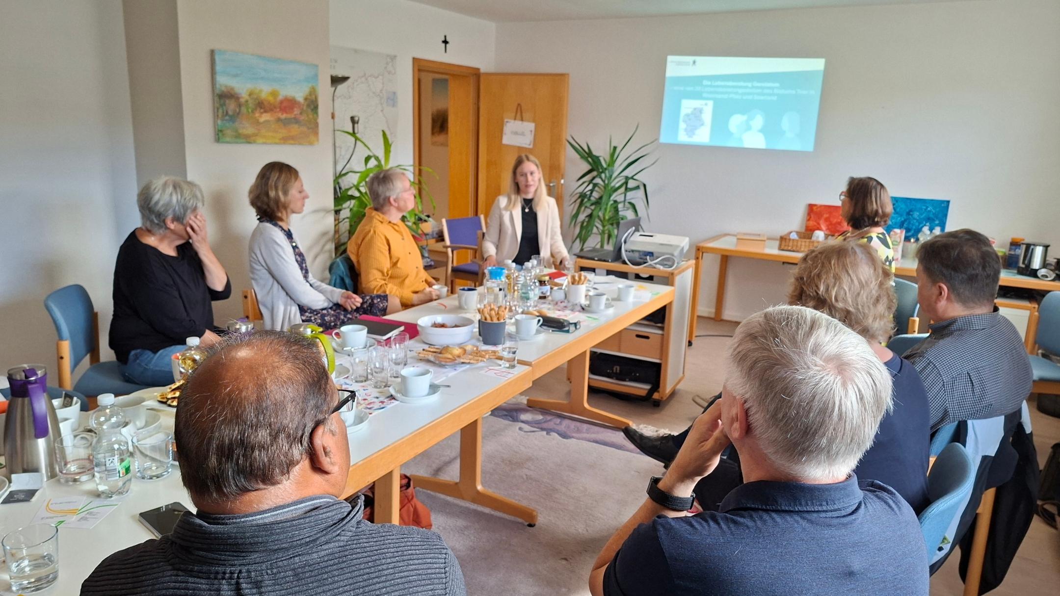 Austauschtreffen mit der Lebensberatungsstelle Gerolstein