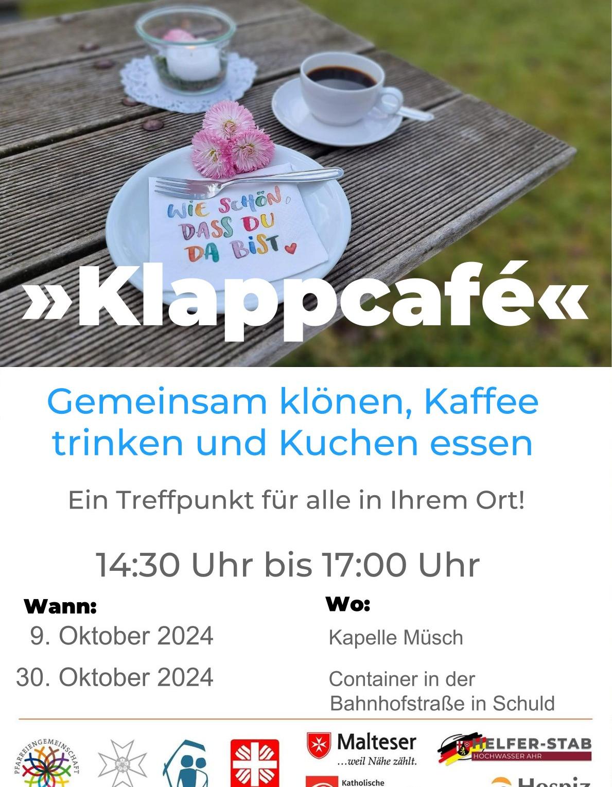 Klappkaffee Oktober 2024